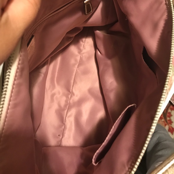 RARE Coach Madras Glam Tote and matching wristlet - Picture 7 of 7